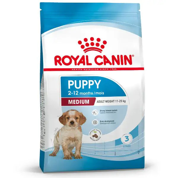 Royal Canin Medium Puppy 15 kg - Croccantini per cani - 1° ORDINE? scegli tra BZR5 - BZR20 + 200 pt fedeltà