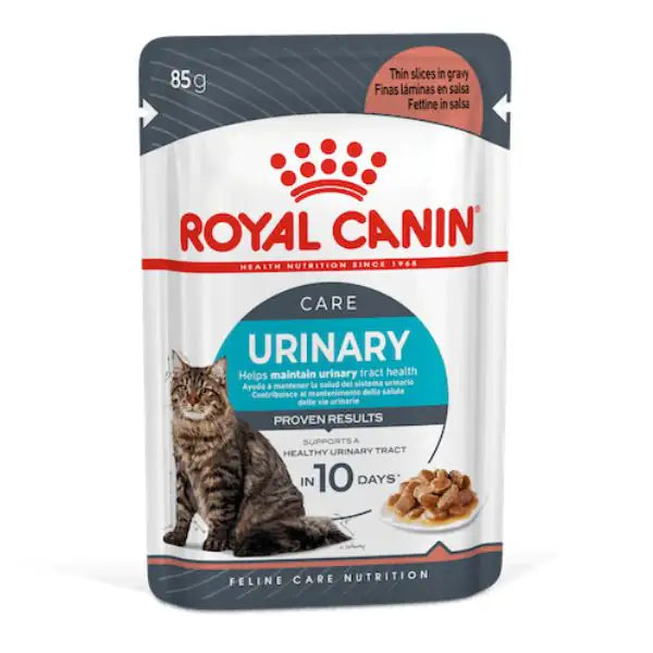 Royal Canin Urinary Care in Salsa 85 gr - confezione da 12 pezzi - Cibo umido per gatti - 1° ORDINE? scegli tra BZR5 - BZR20 + 200 pt fedeltà