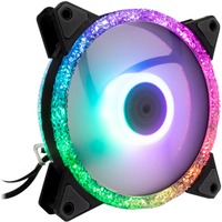 RS-071 RGB Case per computer Ventilatore 12 cm Nero, Bianco, Ventola RS-071 RGB Case per computer Ventilatore 12 cm Nero, Bianco, Ventola