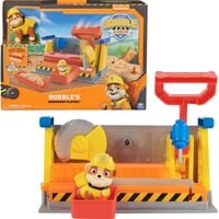 Rubble & Crew, Officina di Rubble, giocattoli da costruzione con sabbia e personaggio di Rubble, giocattoli per bambini e bambine dai 3 anni in su, Gioco figura