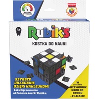 Rubik''s Coach Cube, impara a risolvere un cubo 3x3 con guida, adesivi e video | Giocattolo antistress | Cubo giocattolo per adulti | Da 8 anni in su, Gioco di abilità