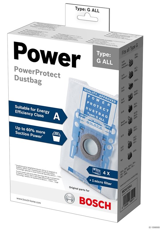 SACCHETTI ASPIRAPOLVERE BOSCH BBZ41FGALL