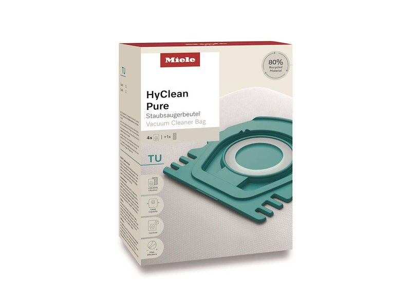 SACCHETTI ASPIRAPOLVERE MIELE TU HyClean Pure Guard S-L