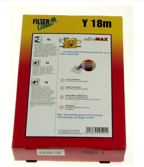 Sacchetti Per Aspirapolvere In Microfibra (set Di 4) 9001961276 - Aspirapolvere