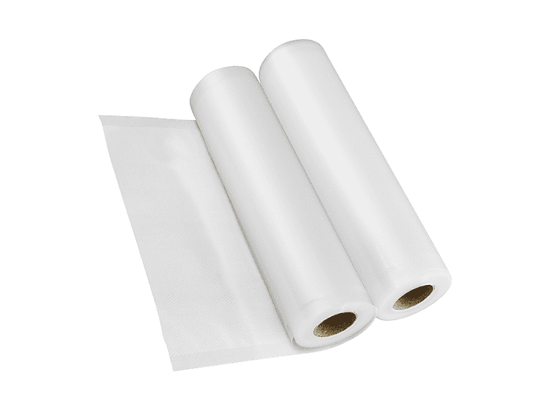 Sacchetti Sottovuoto per alimenti KOENIC, 20cm x 600cm, 2 unità, Senza BPA e ftalati,Utilizzabili nel microonde, Resistente a bruciature da freezer fino -18°C