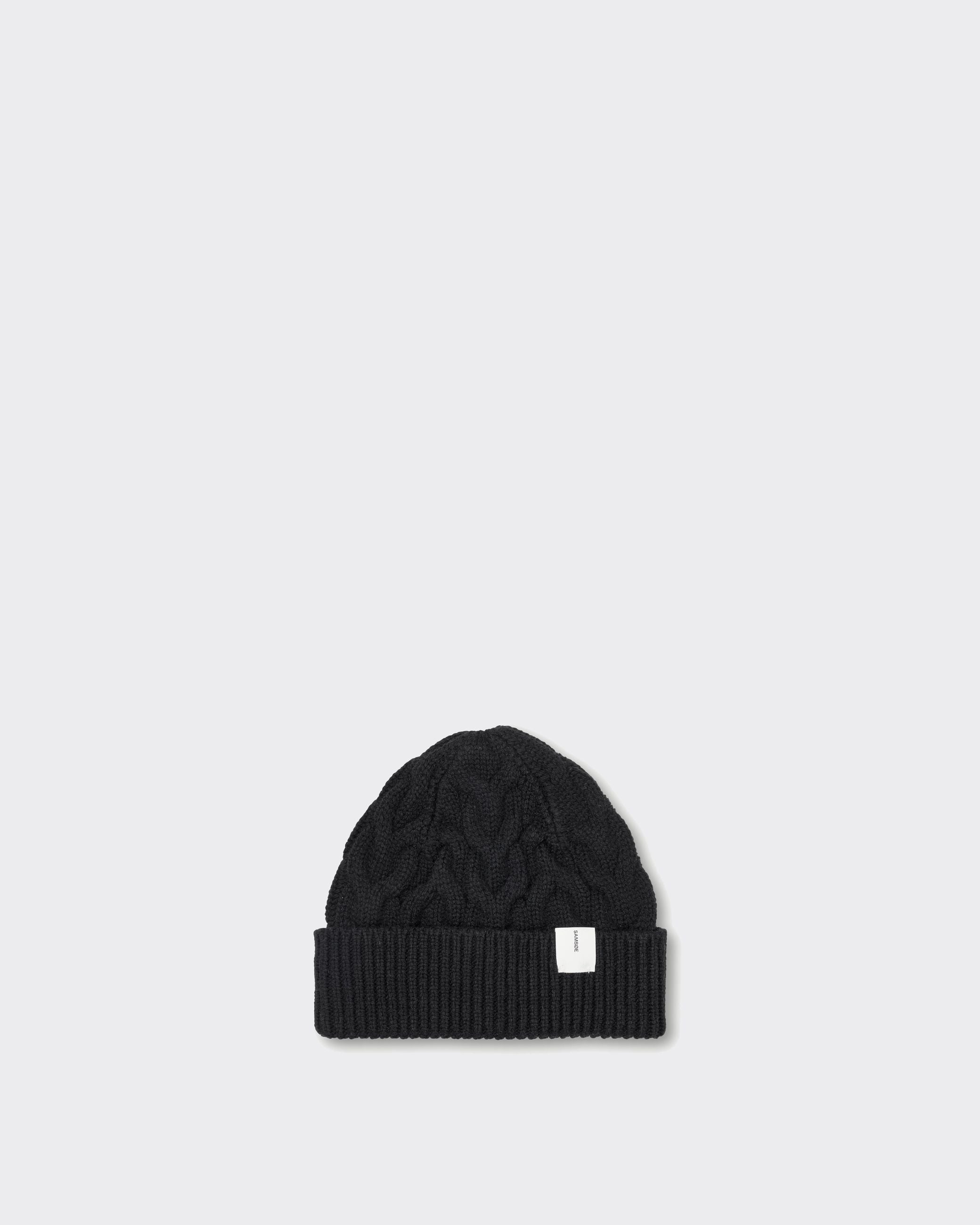 Samsoe Samsoe Beanie Safloki Nero