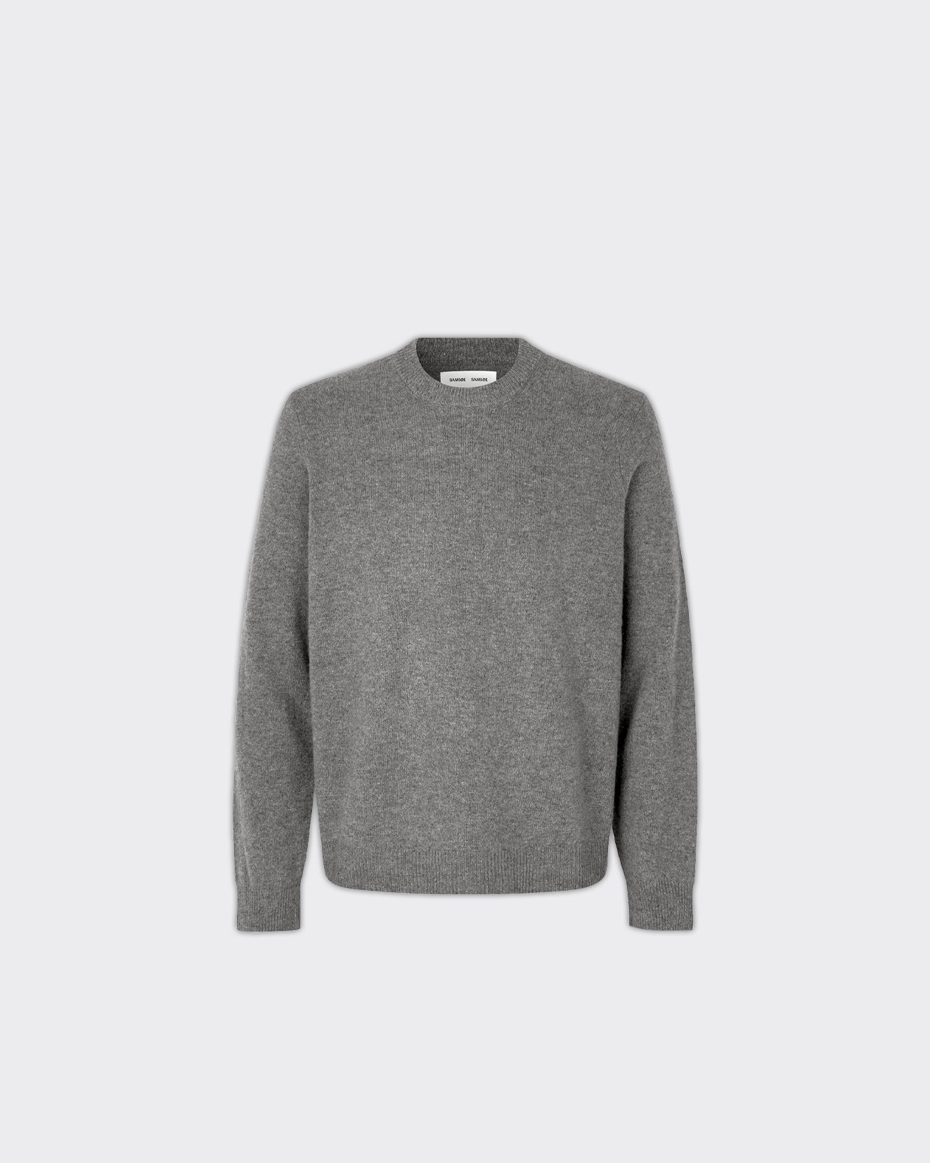 Samsoe Samsoe Maglione Isak Knit Grigio Melange