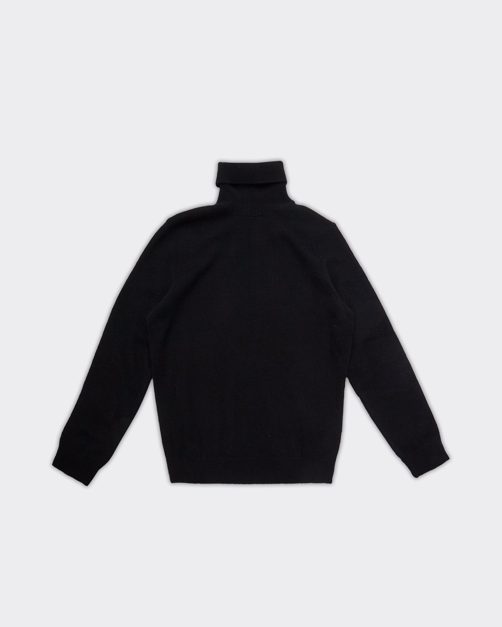 Samsoe Samsoe Maglione Turtleneck Knit Isak Nero