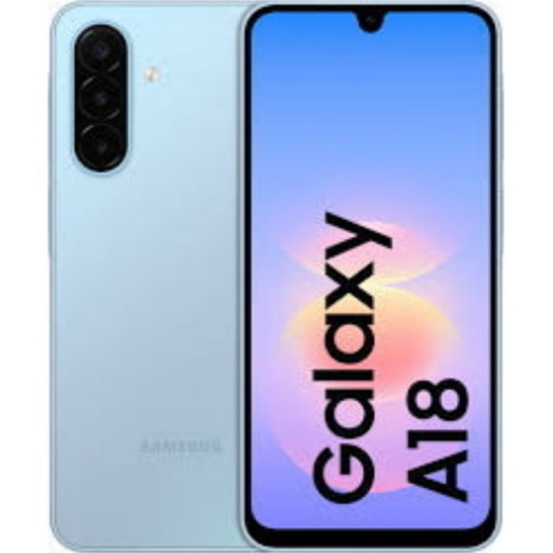 Samsung a185 galaxy a18 dual sim 6.7 octa core 128gb ram 4gb 4g lte europa light blu