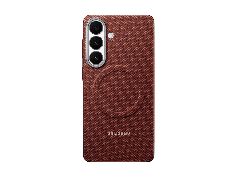 SAMSUNG Carbon Magnet Case COVER MAGSAFE per Samsung Galaxy S26+, Rosso
