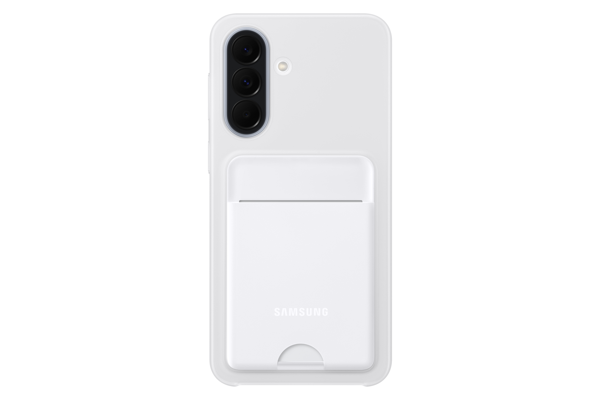 SAMSUNG Card Slot Case COVER per Galaxy A37, grigio chiaro