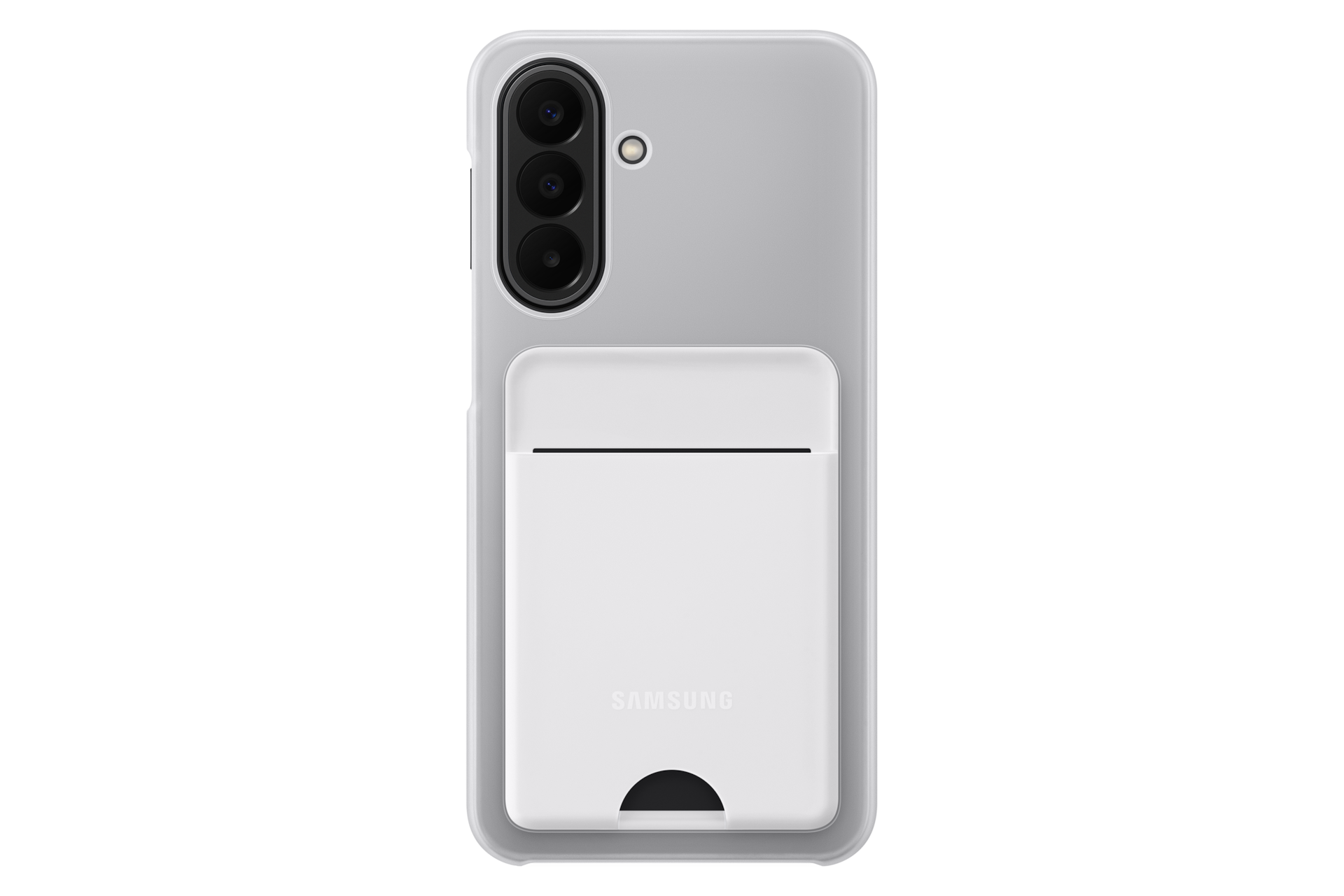 SAMSUNG Card Slot Case COVER per Samsung A27, Grey