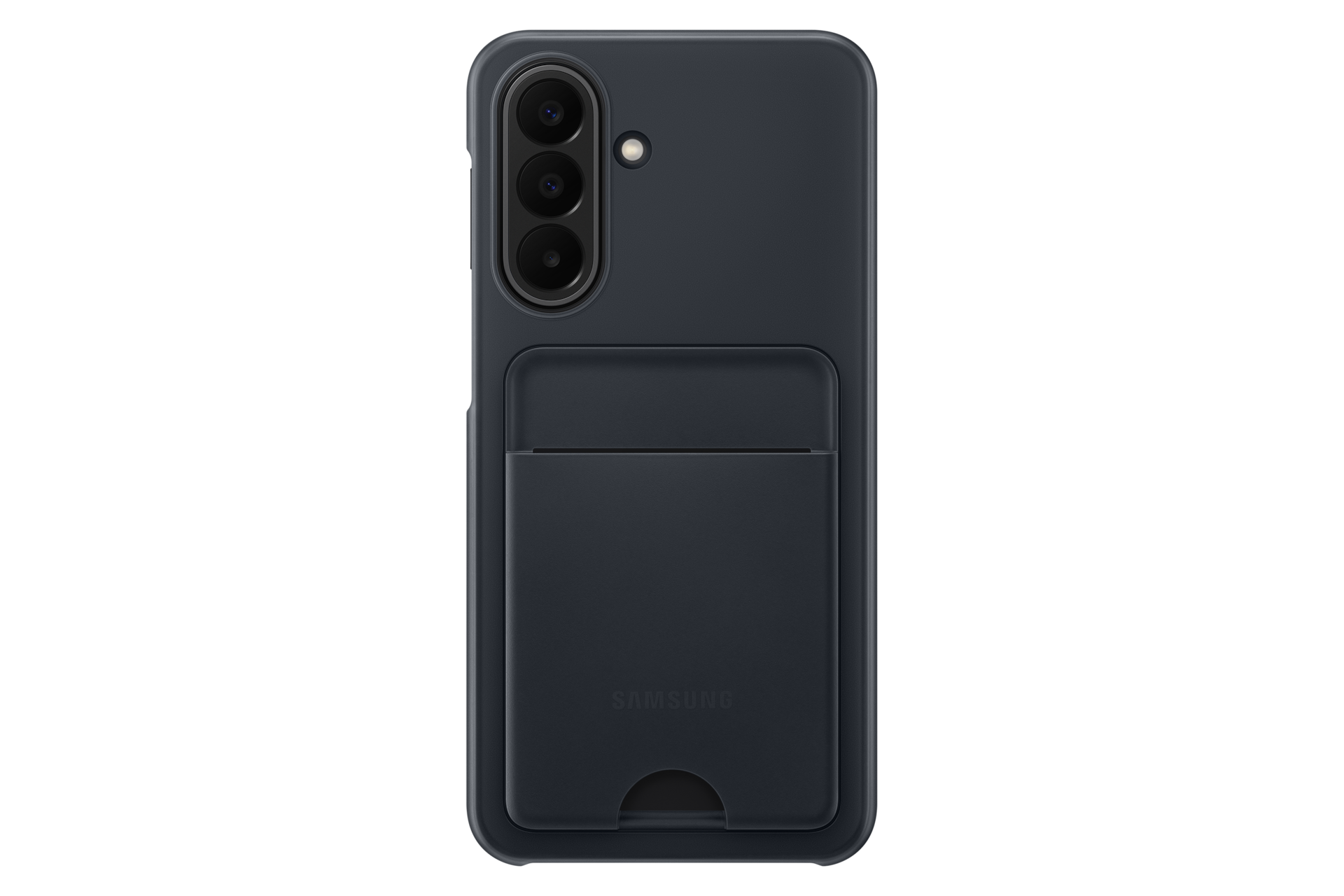 SAMSUNG Card Slot Case COVER per Samsung A27, Nero