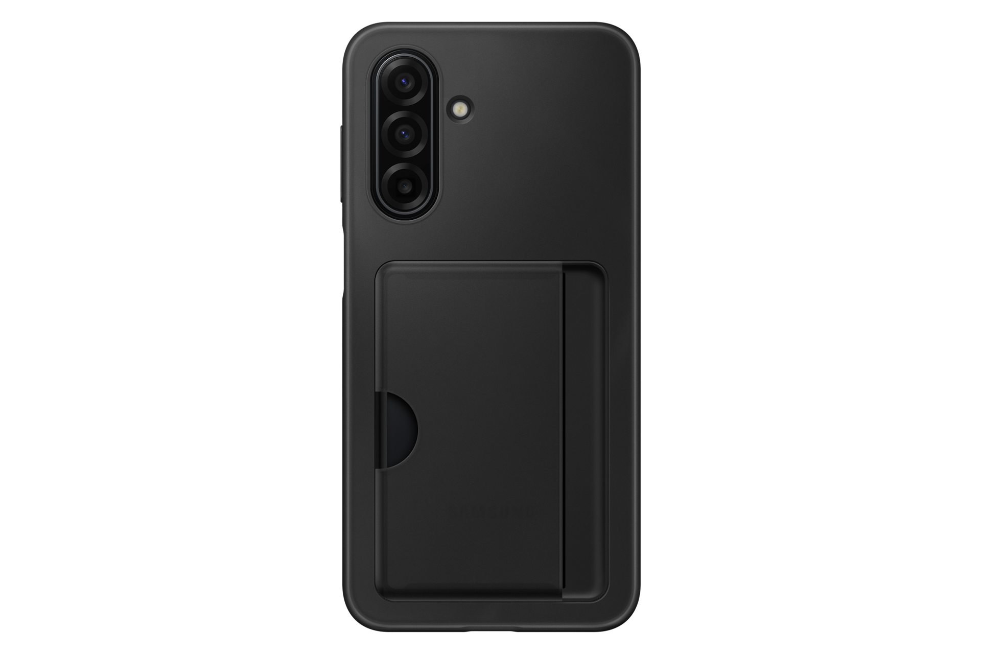 SAMSUNG Card Slot Case COVER per Samsung Galaxy A17, Nero