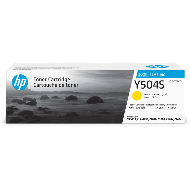 Samsung cartuccia toner giallo originale hp clt-y504s