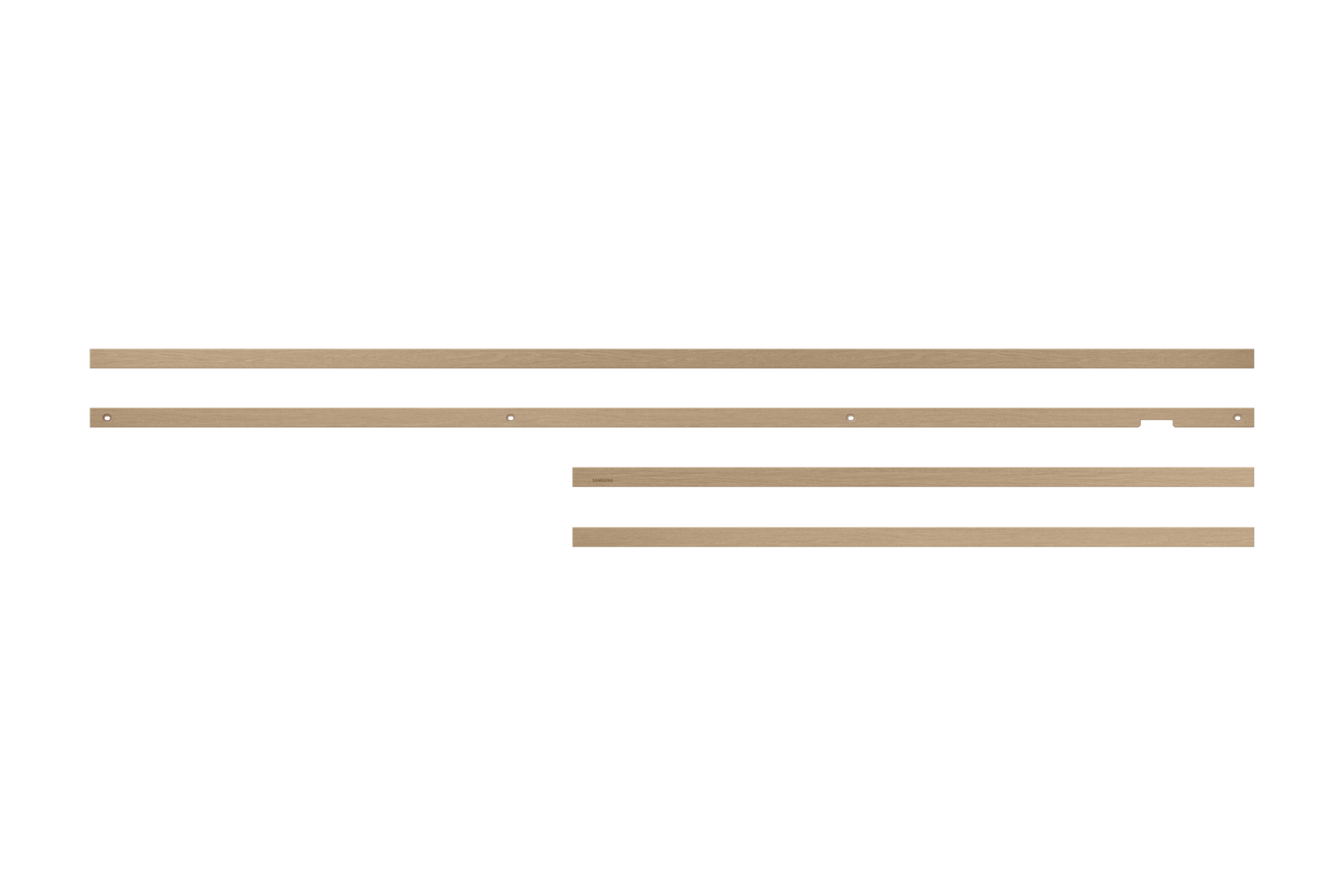 Samsung Cornice The Frame 43'' Teak modern, Beige Wood