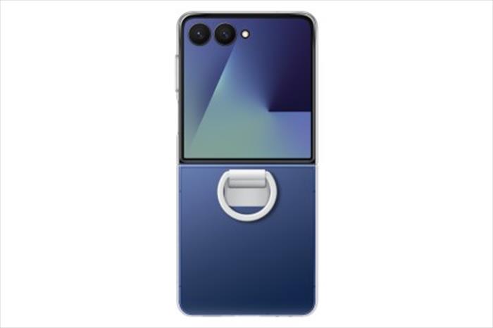 Samsung - Cover Clear Ring Case Per Galaxy Z Flip7-transparent