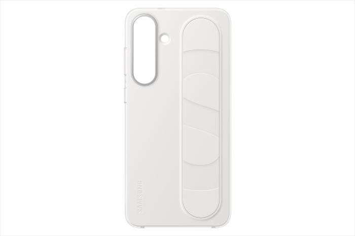 Samsung - Cover Standing Grip Case Per Galaxy S25 Ultra-gray