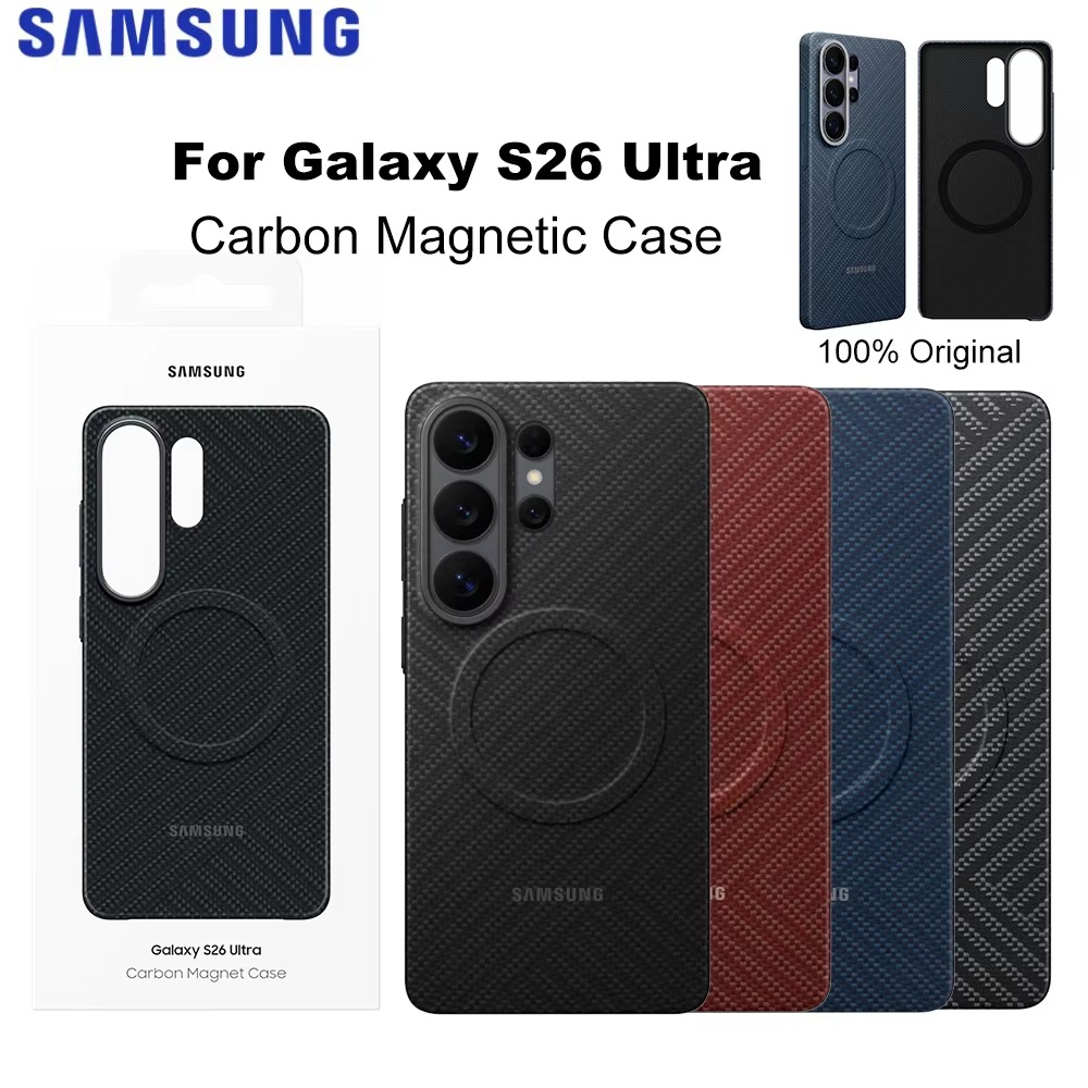 Samsung - Custodia Carbon Magnet Per S26 Ultra-dark Gray