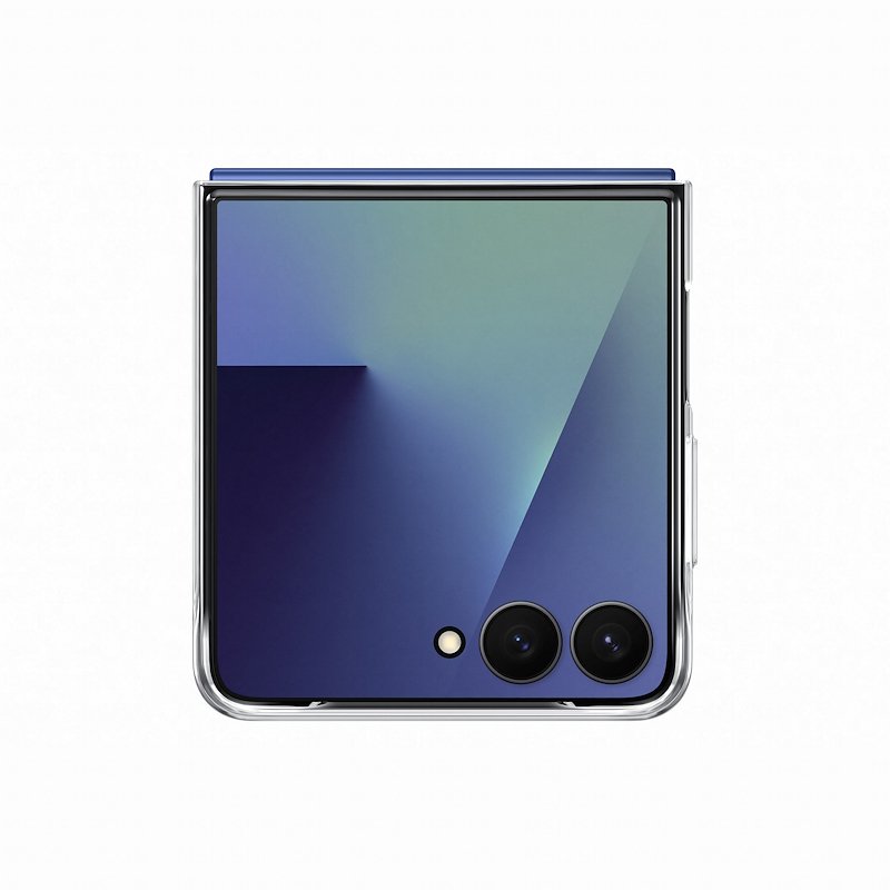 Samsung - Custodia Clear Case Per Galaxy Z Flip7-transparent