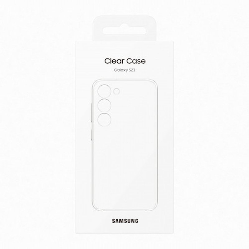 Samsung - Custodia Ef-qs911ctegww Per Galaxy S23-trasparente