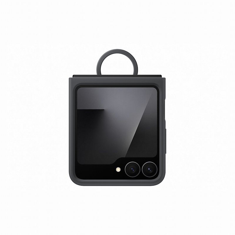 Samsung - Custodia Silicone Case Per Galaxy Z Flip7 Fe-black