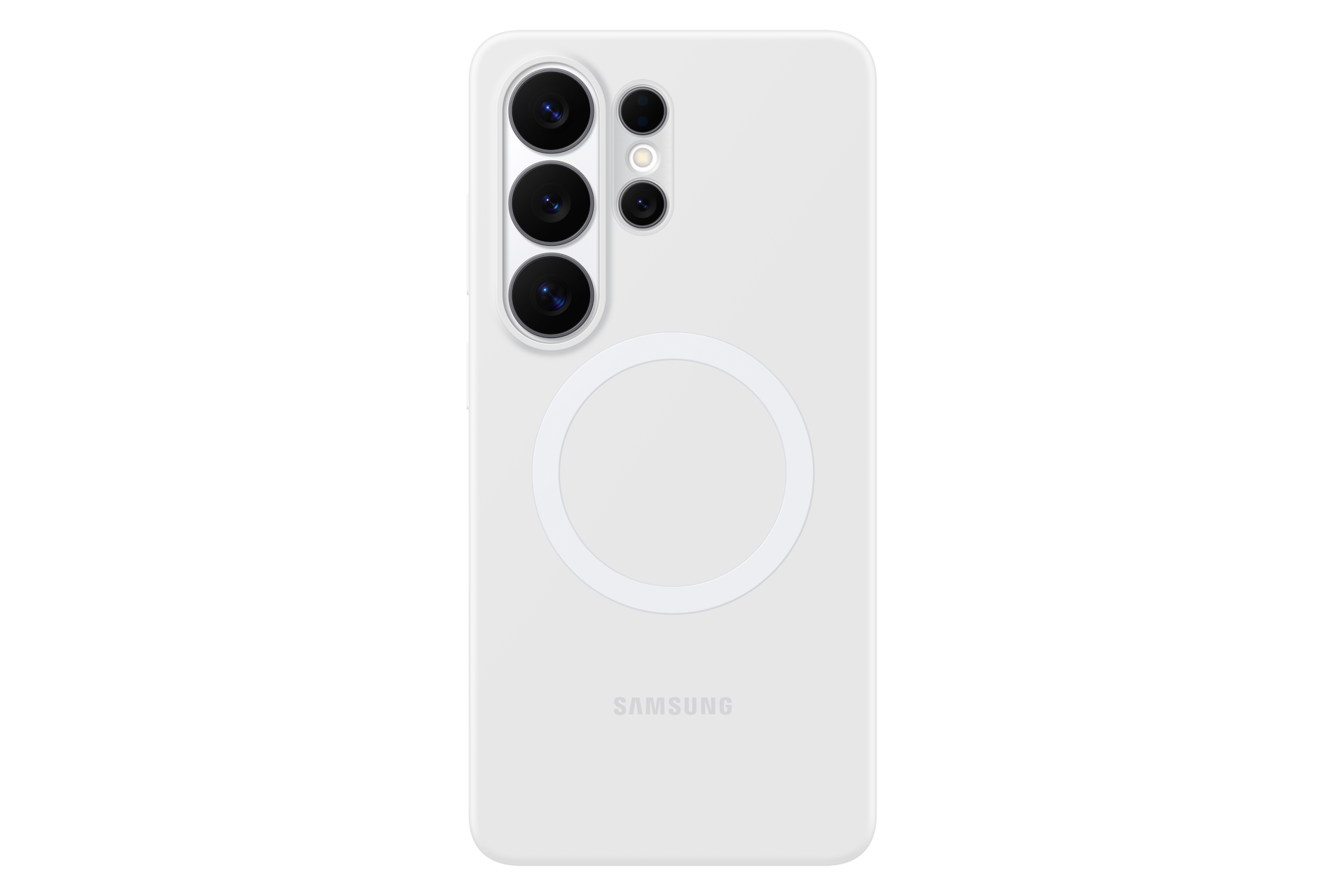 Samsung - Custodia Silicone Magnet Per S26 Ultra-white