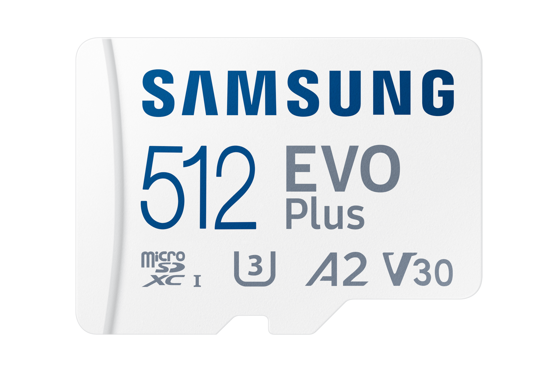 Samsung EVO Plus microSD Memory Card 512GB (2024), White