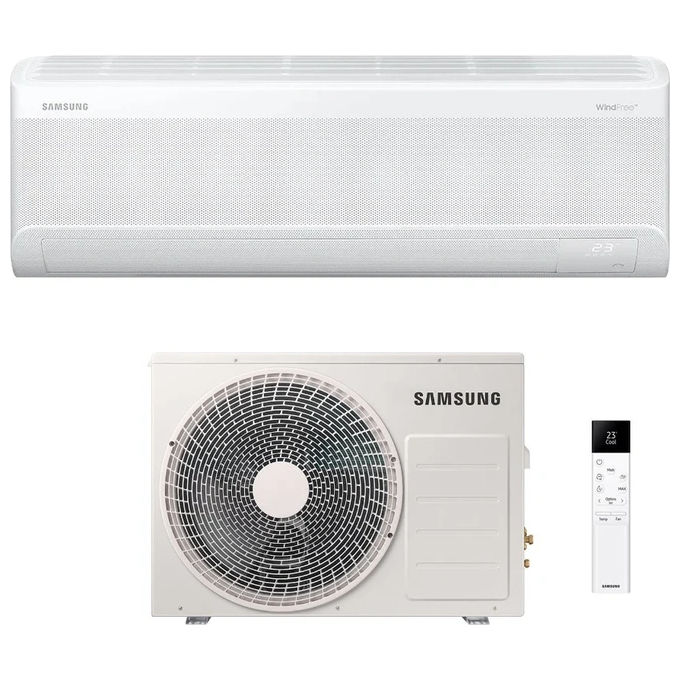 Samsung F-AR12NX2 WindFree Comfort S2 Condizionatore fisso Monosplit Inverter 12000 BTU Classe A++-A++ 16 dB colore Bianco