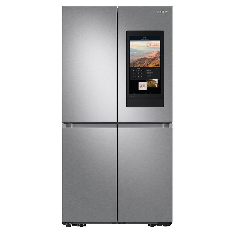 Samsung - Frigorifero 4 Porte Rf65dg9h0esref Classe E 637 Lt-inox Spazzolato