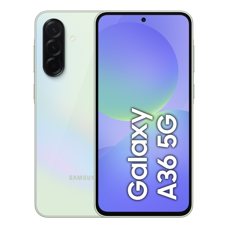 Samsung galaxy a36 17 cm (6.7) doppia sim android 15 5g usb tipo-c 6 gb 128 gb 5000 mah lime