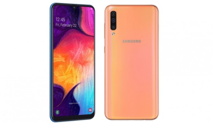 Samsung galaxy a50 128gb a505f coral dual sim eu
