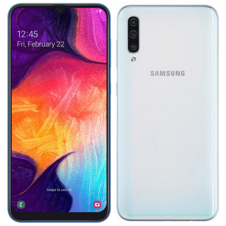 Samsung galaxy a50 128gb a505f white dual sim italia brand