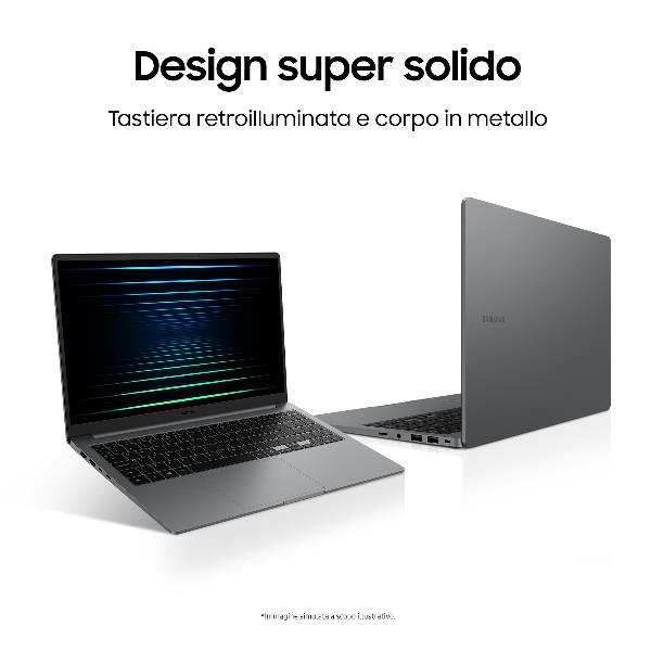Samsung Galaxy Book5 15.6 U5 225U 16GB 512GB Gray Win11 Pro Non Ta NP754XHD-KD6IT