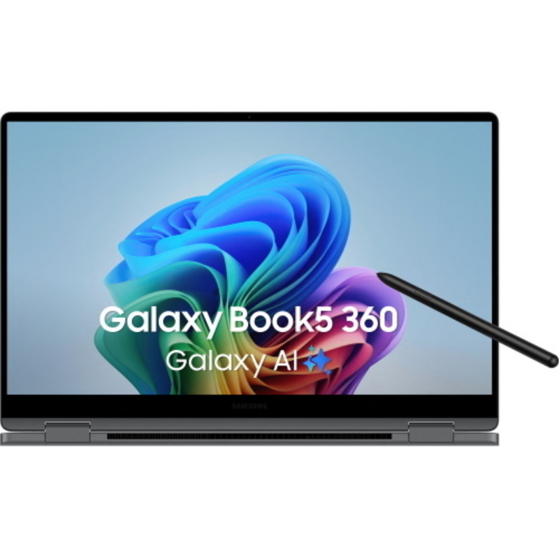 Samsung galaxy book5 360 copilot+ pc 15.6 touch screen intel core ultra 7 256v ram 16gb-ssd 512gb nvme-intel arc graphics 140v-wi-fi 7-win 11 prof grigio Samsung galaxy book5 360 copilot+ pc 15.6 touch screen intel core ultra 7 256v ram 16gb-ssd 512gb nvme-intel arc graphics 140v-wi-fi 7-win 11 prof grigio