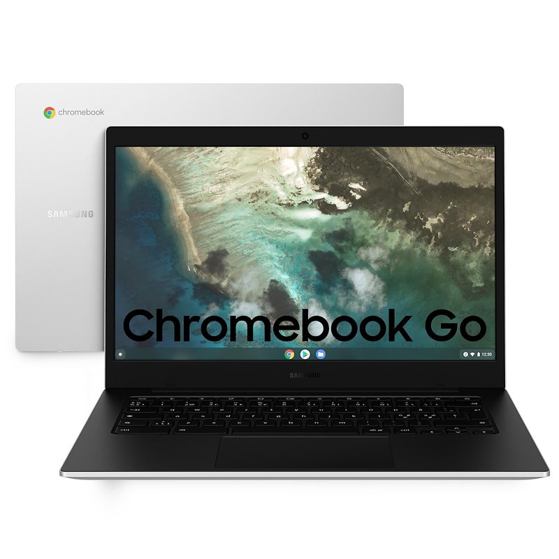 Samsung - Galaxy Chromebook Go 14"-silver