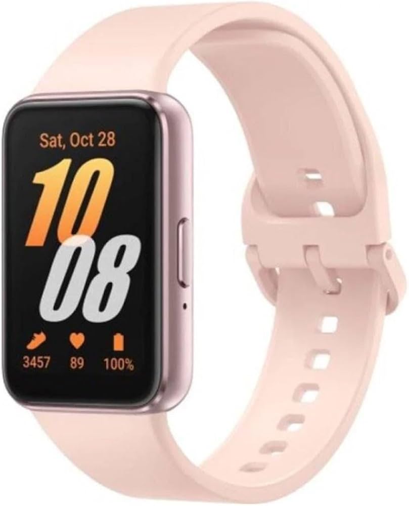 Samsung Galaxy Fit3 4,06 cm (1.6") AMOLED 40 mm Digitale 256 x 402 Pixel Touch screen Oro rosa