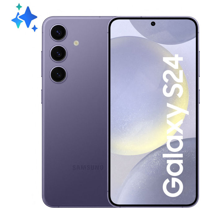 Samsung Galaxy S24 smartphone 6.2 pollici 256gb 8gb ram dual sim viola 5g ai Samsung Galaxy S24 smartphone 6.2 pollici 256gb 8gb ram dual sim viola 5g ai