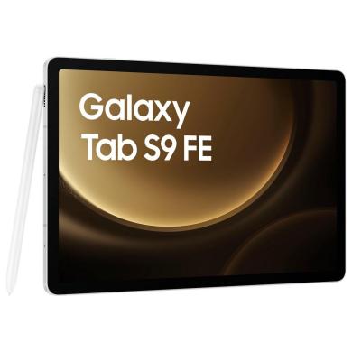 Samsung Galaxy Tab S9 FE (SM-X510) 6GB WiFi 128GB argento - Ricondizionato - buono - Grade B