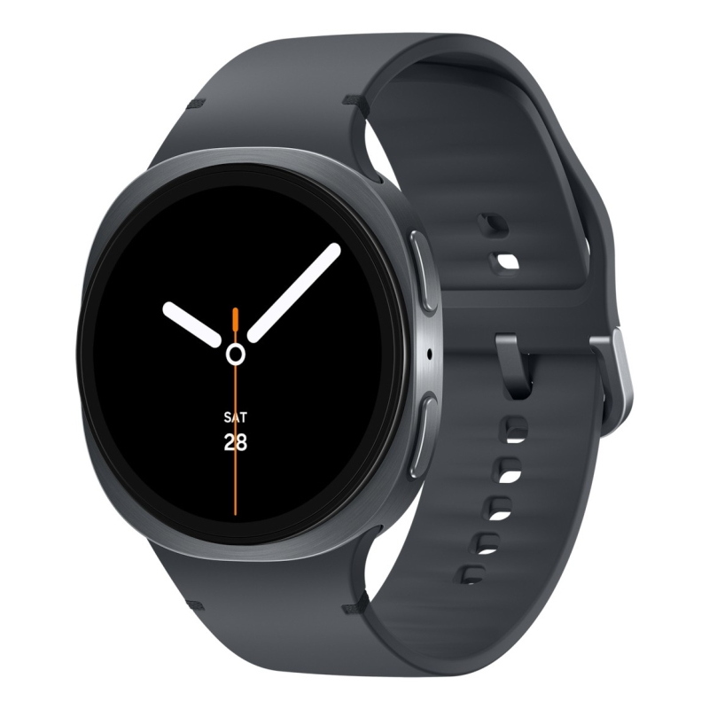 Samsung galaxy watch 8 3,81 cm (1.5) amoled 44 mm digitale 480 x 480 pixel touch screen grafite wi-fi gps (satellitare)