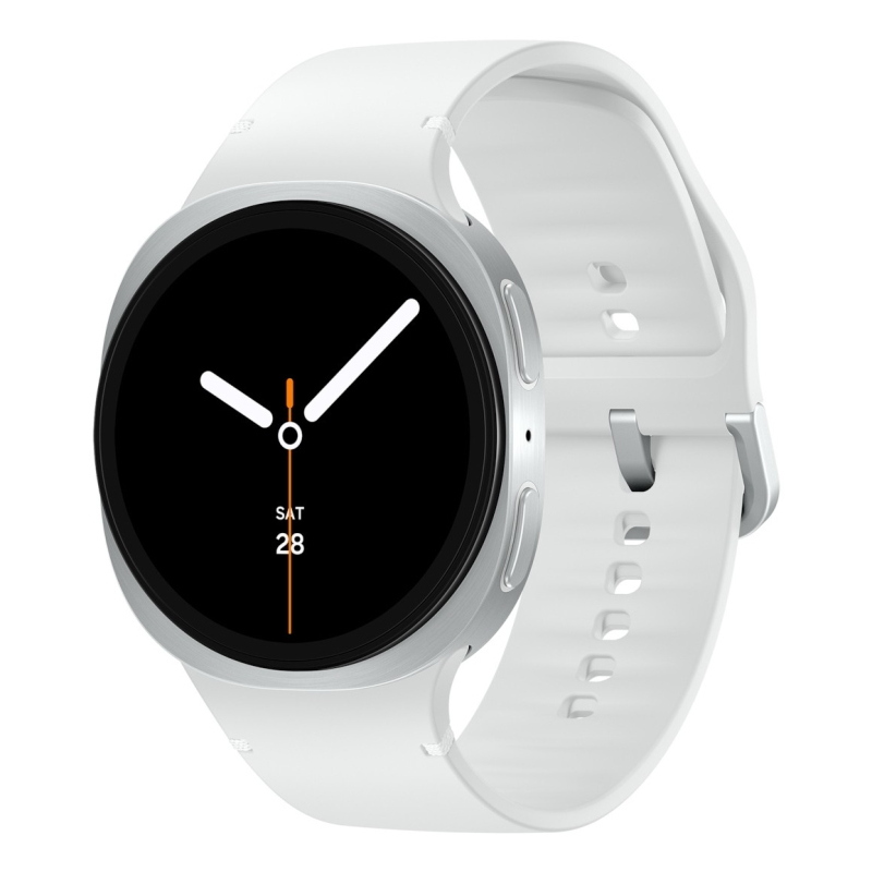Samsung galaxy watch 8 3,81 cm (1.5) amoled 44 mm digitale 480 x 480 pixel touch screen argento wi-fi gps (satellitare)