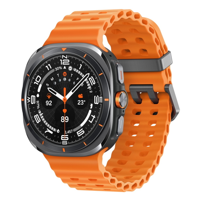 Samsung galaxy watch ultra 3,81 cm (1.5) amoled 47 mm digitale 480 x 480 pixel touch screen 4g grigio wi-fi gps (satellitare)