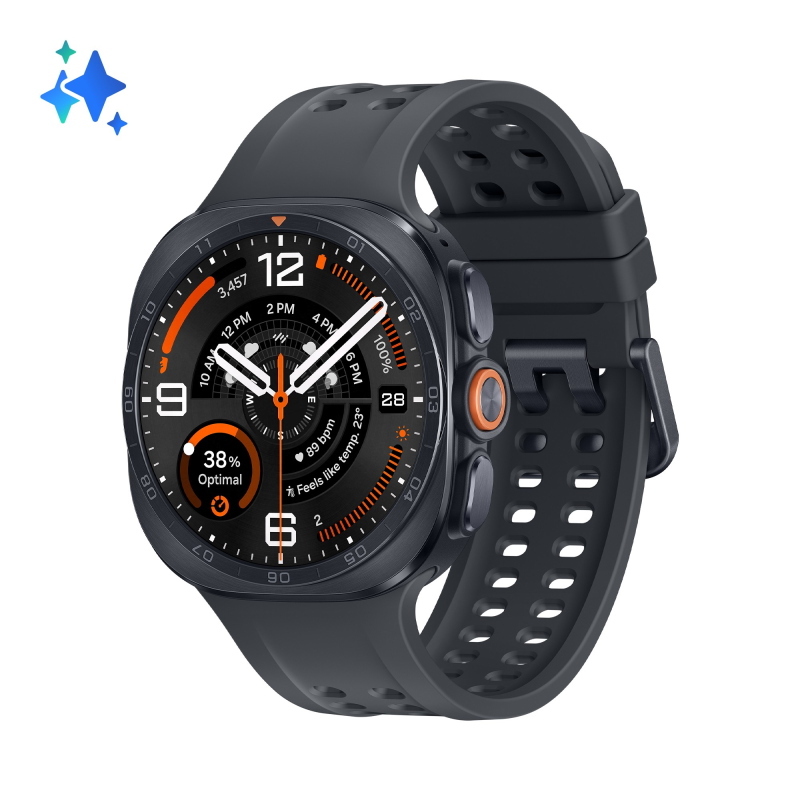Samsung galaxy watch ultra2 3,81 cm (1.5) amoled 47 mm digitale 498 x 498 pixel touch screen 4g grigio wi-fi gps (satellitare)