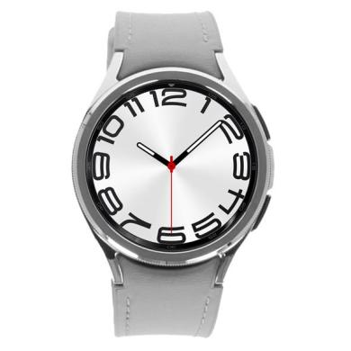 Samsung Galaxy Watch6 Classic argento 43mm LTE Hybrid cinturino Ecopelle argento - Ricondizionato - buono - Grade B