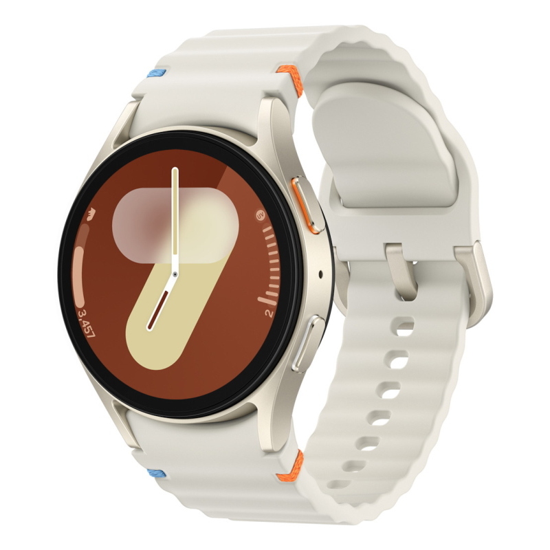 Samsung galaxy watch7 3,3 cm (1.3) amoled 40 mm digitale 432 x 432 pixel touch screen 4g crema wi-fi gps (satellitare)