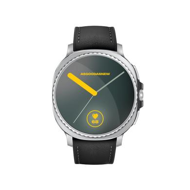 Samsung Galaxy Watch8 Classic black 46mm LTE Hybrid Band black - Ricondizionato - Come nuovo - Grade A+