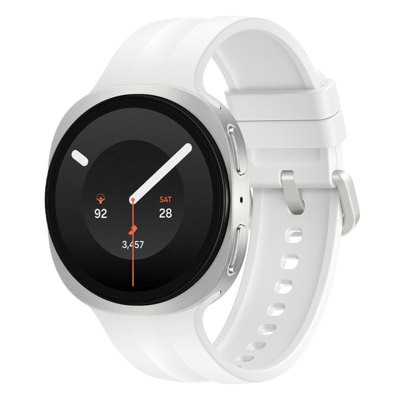 Samsung galaxy watch9 3,3 cm (1.3) amoled 40 mm digitale 438 x 438 pixel touch screen argento wi-fi gps (satellitare)