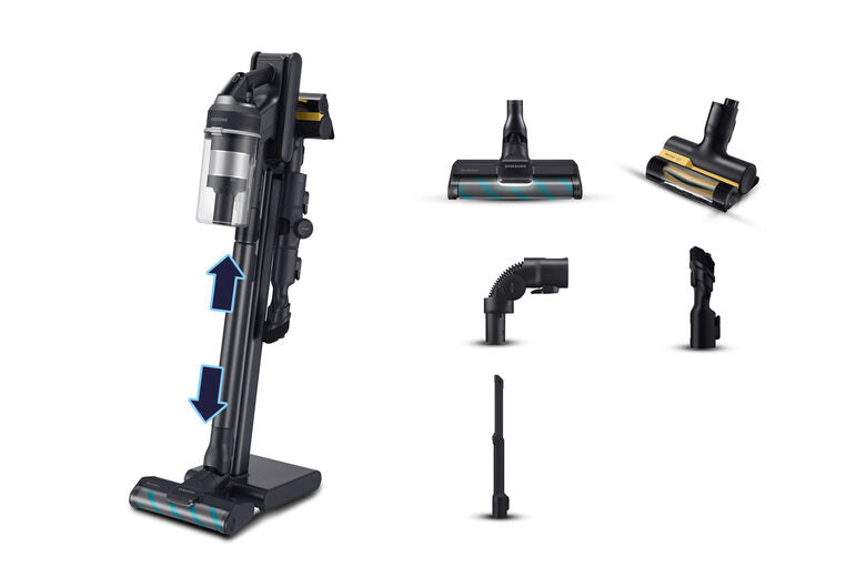 SAMSUNG Jet 95 VS20C955CTK/WA scopa elettrica senza filo, Senza sacco, 580 W SAMSUNG Jet 95 VS20C955CTK/WA scopa elettrica senza filo, Senza sacco, 580 W