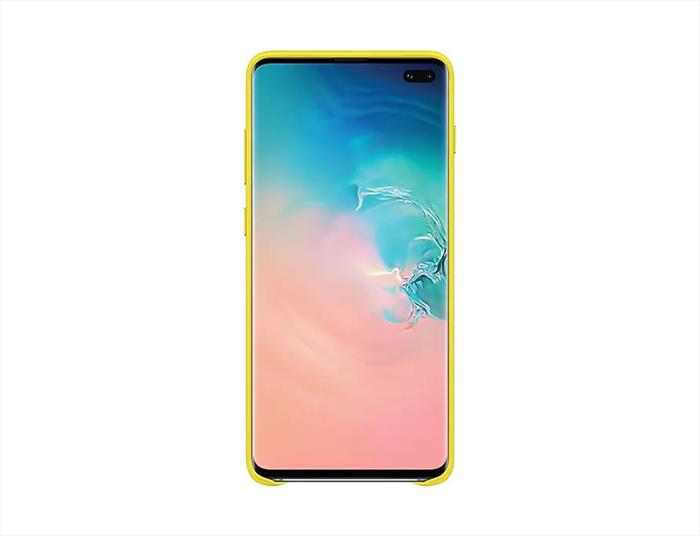 Samsung - Leather Cover Galaxy S10+-giallo