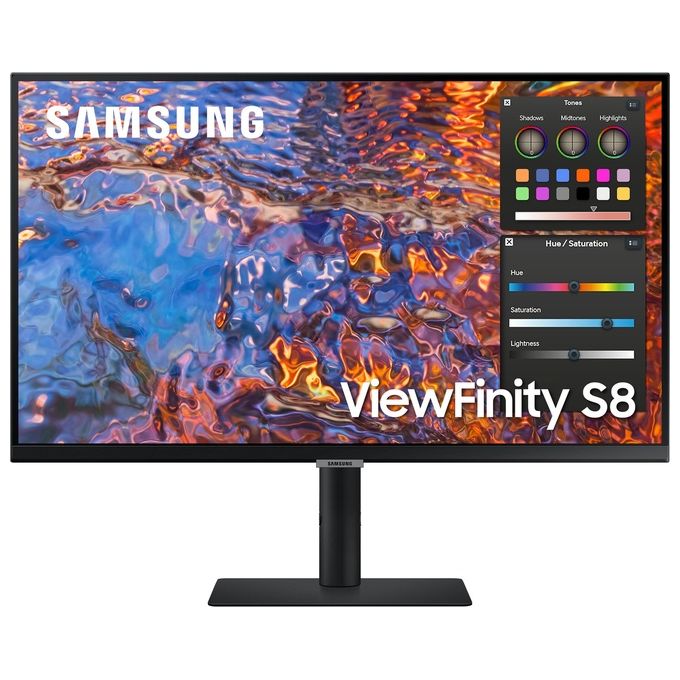 Samsung LS27B800PXPXEN ViewFinity S80PB Monitor PC 27'' 4K Ultra HD LED IPS 3840 x 2160 Pixel HDR400 USB-C 90W colore Nero